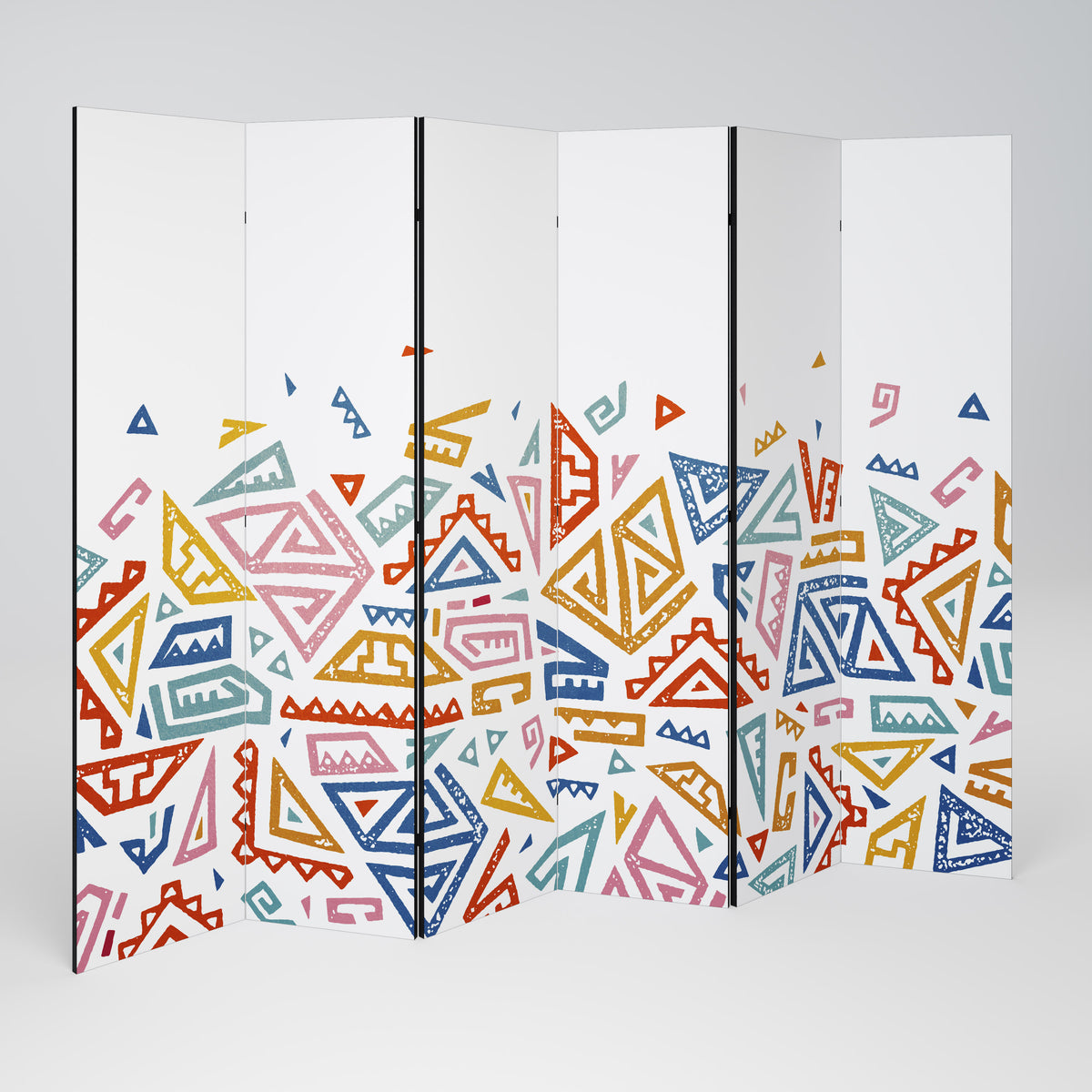 ANGULAR FEELING 6-Panel Room Divider