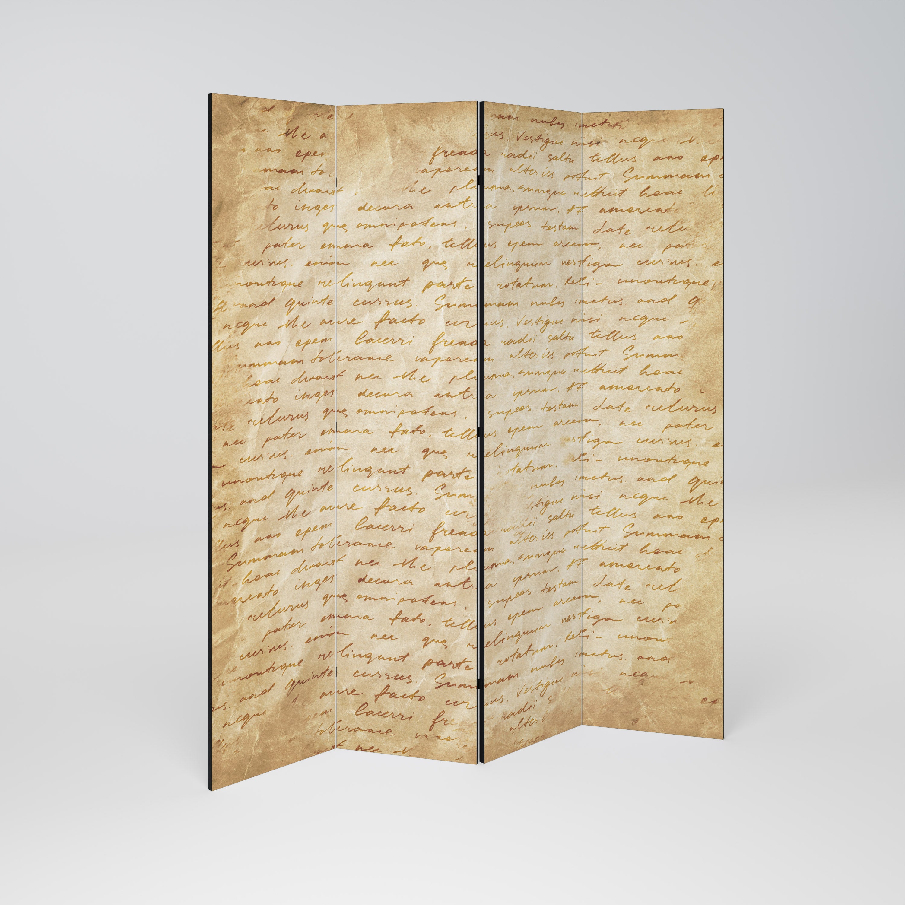 PAGES OF MEMORY Rumsavdelare 4 paneler