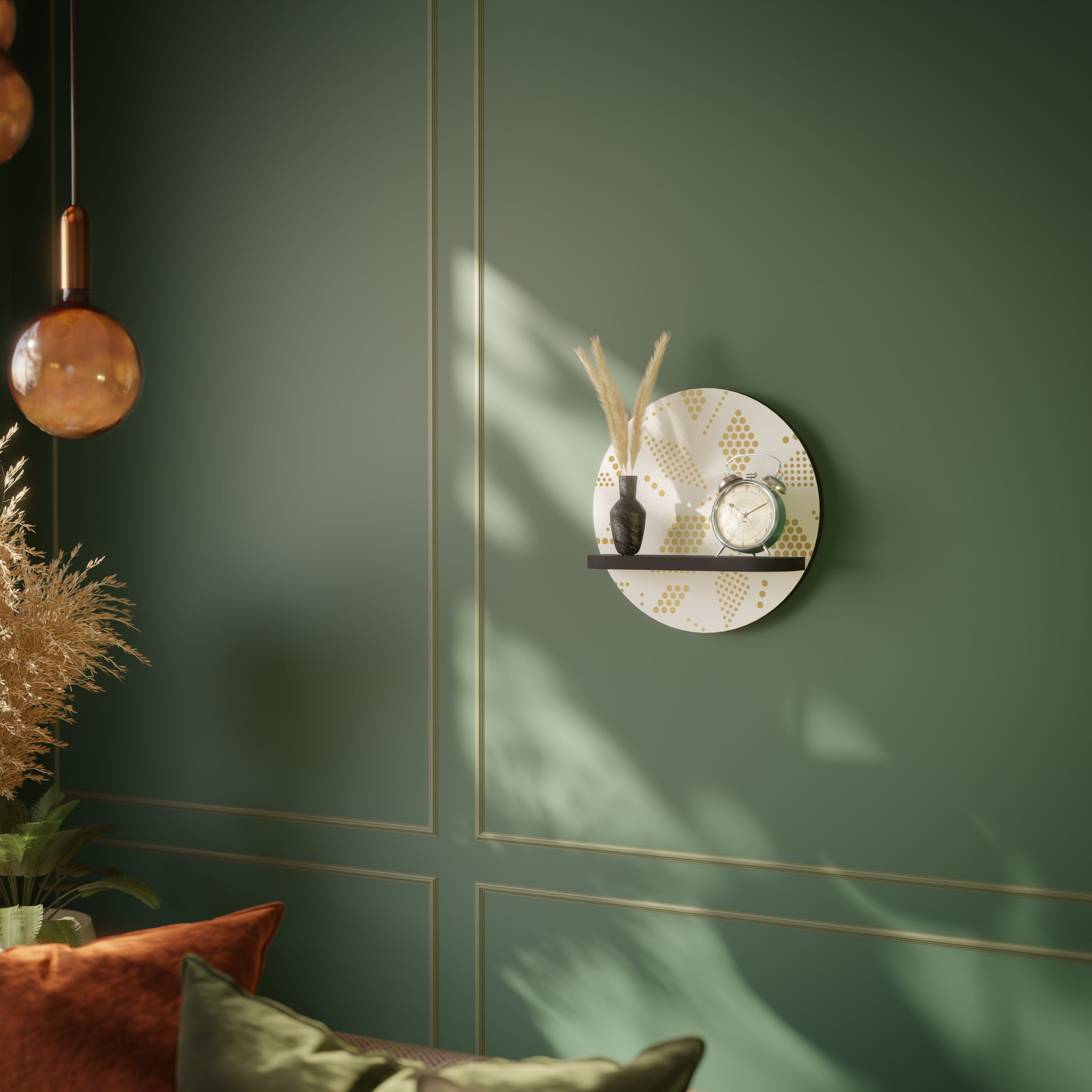 SPOTTED DAZE Decorative Art Shelf