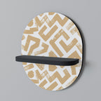 CLUSTER CRAFTS Decorative Art Shelf