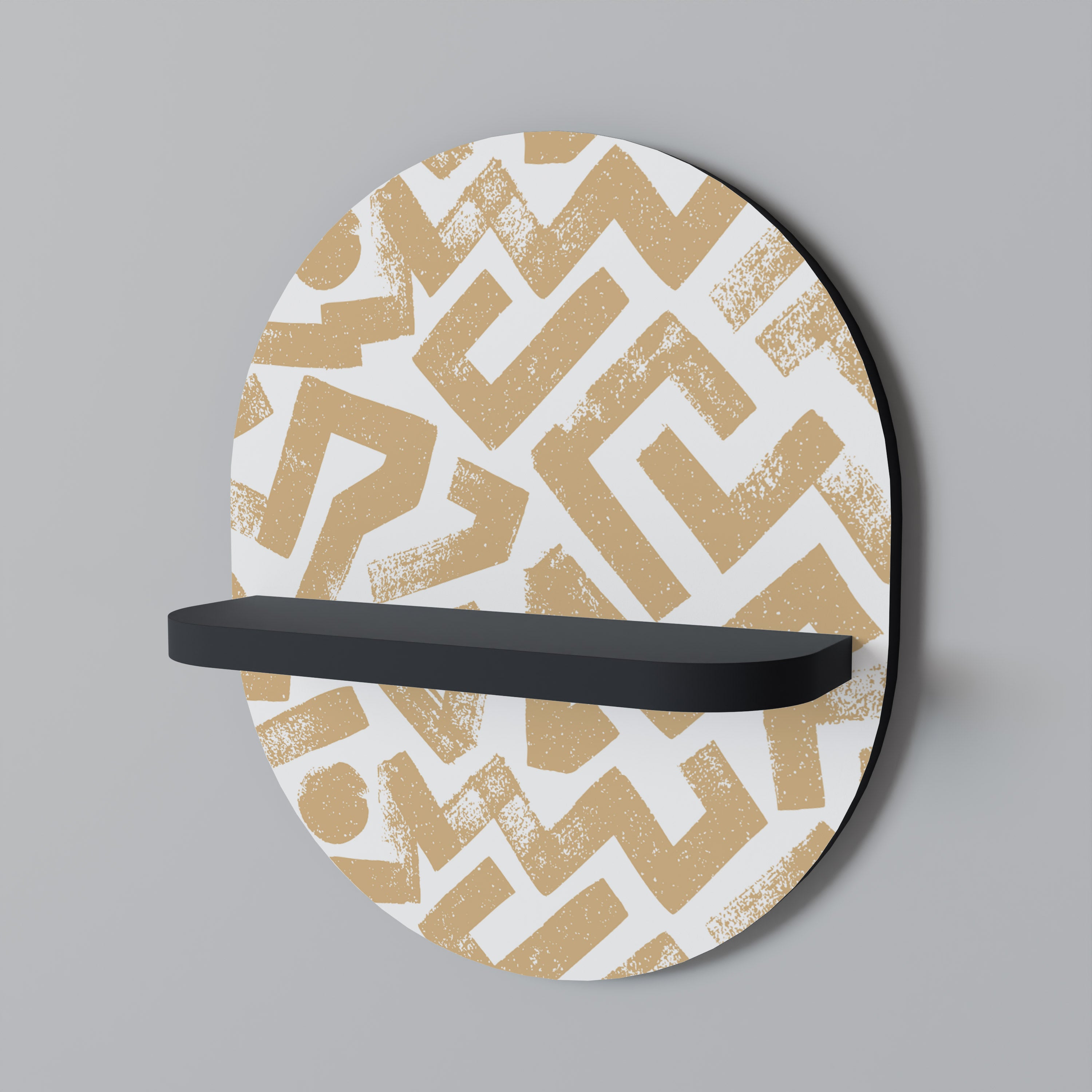 CLUSTER CRAFTS Decorative Art Shelf