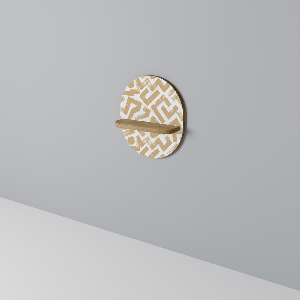 CLUSTER CRAFTS Decorative Art Shelf