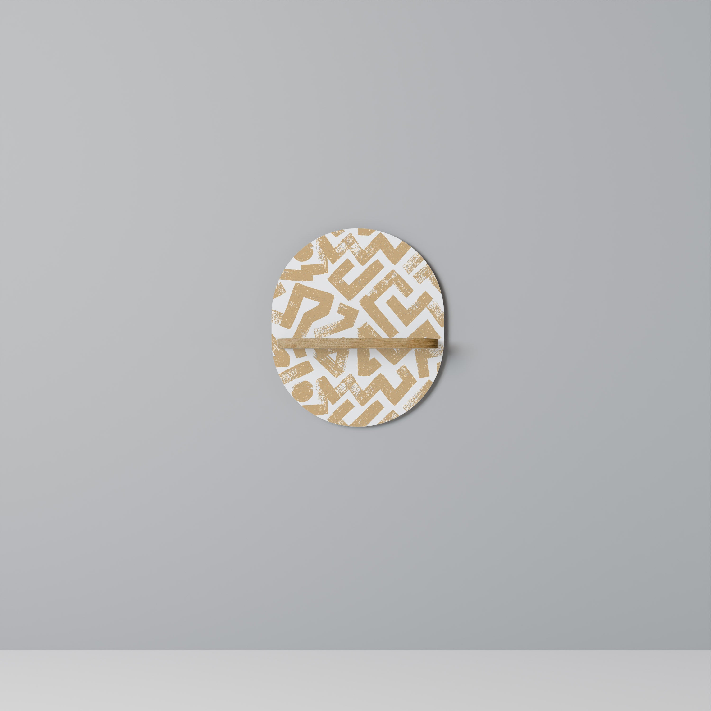 CLUSTER CRAFTS Decorative Art Shelf