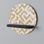 CLUSTER CRAFTS Decorative Art Shelf