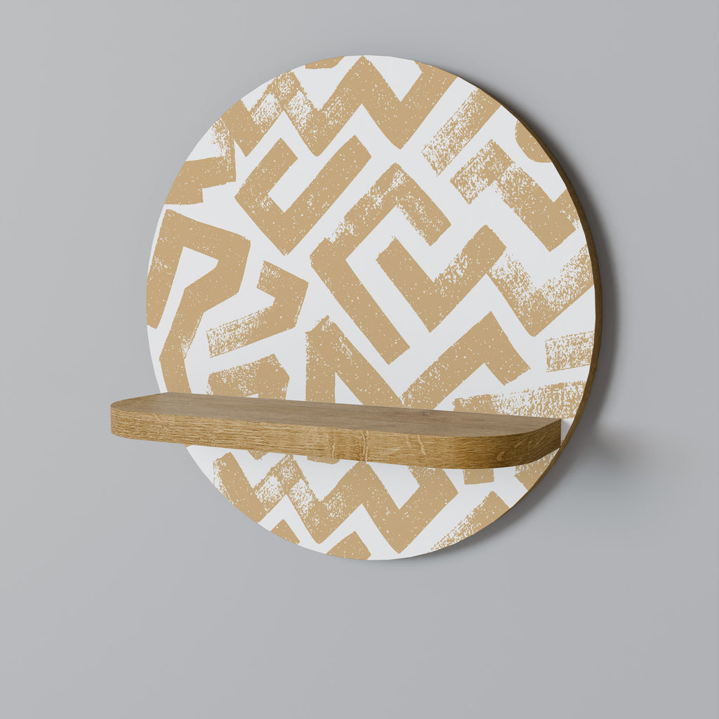 CLUSTER CRAFTS Decorative Art Shelf