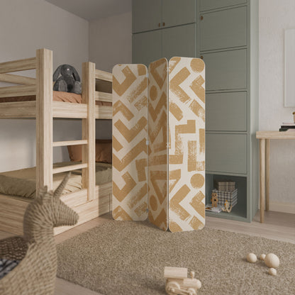 CLUSTER CRAFTS 3-Panel Plywood Room Divider