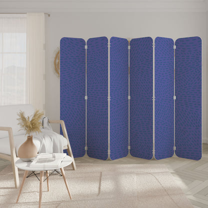 AMPARO SHREDS 6-Panel Plywood Room Divider