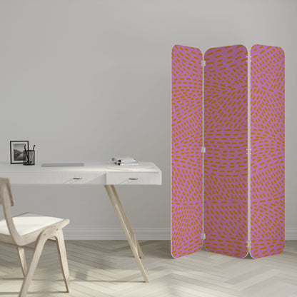 AZALEA SHREDS 3-Panel Plywood Room Divider