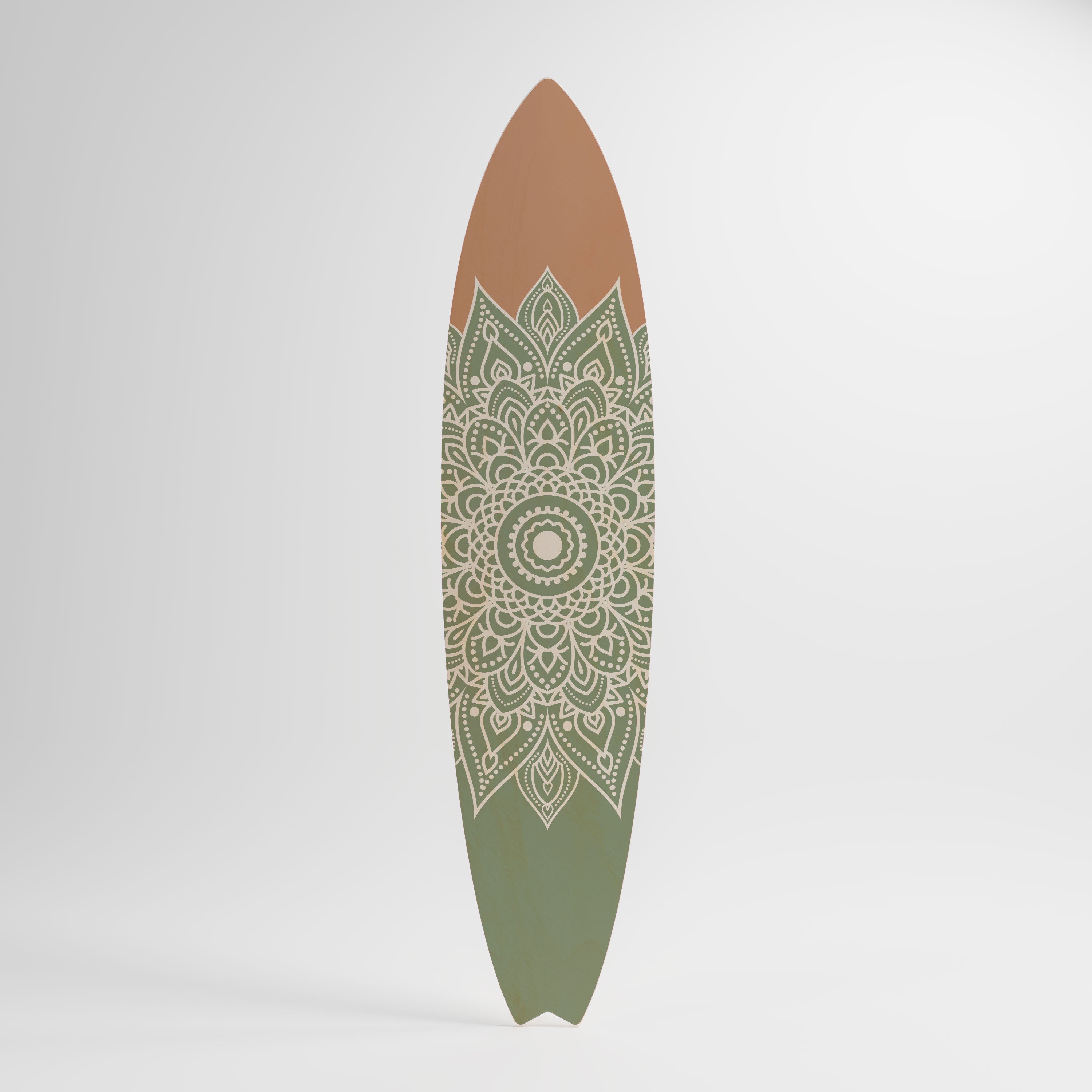 MANDALA WAVE DANCE Panel decorativo de tabla de surf