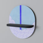 TIDAL STRIPE Decorative Art Shelf