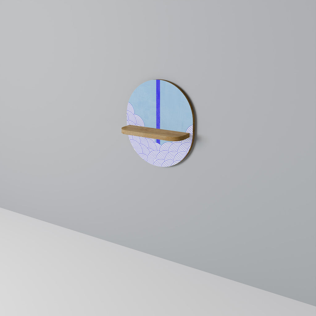 TIDAL STRIPE Decorative Art Shelf