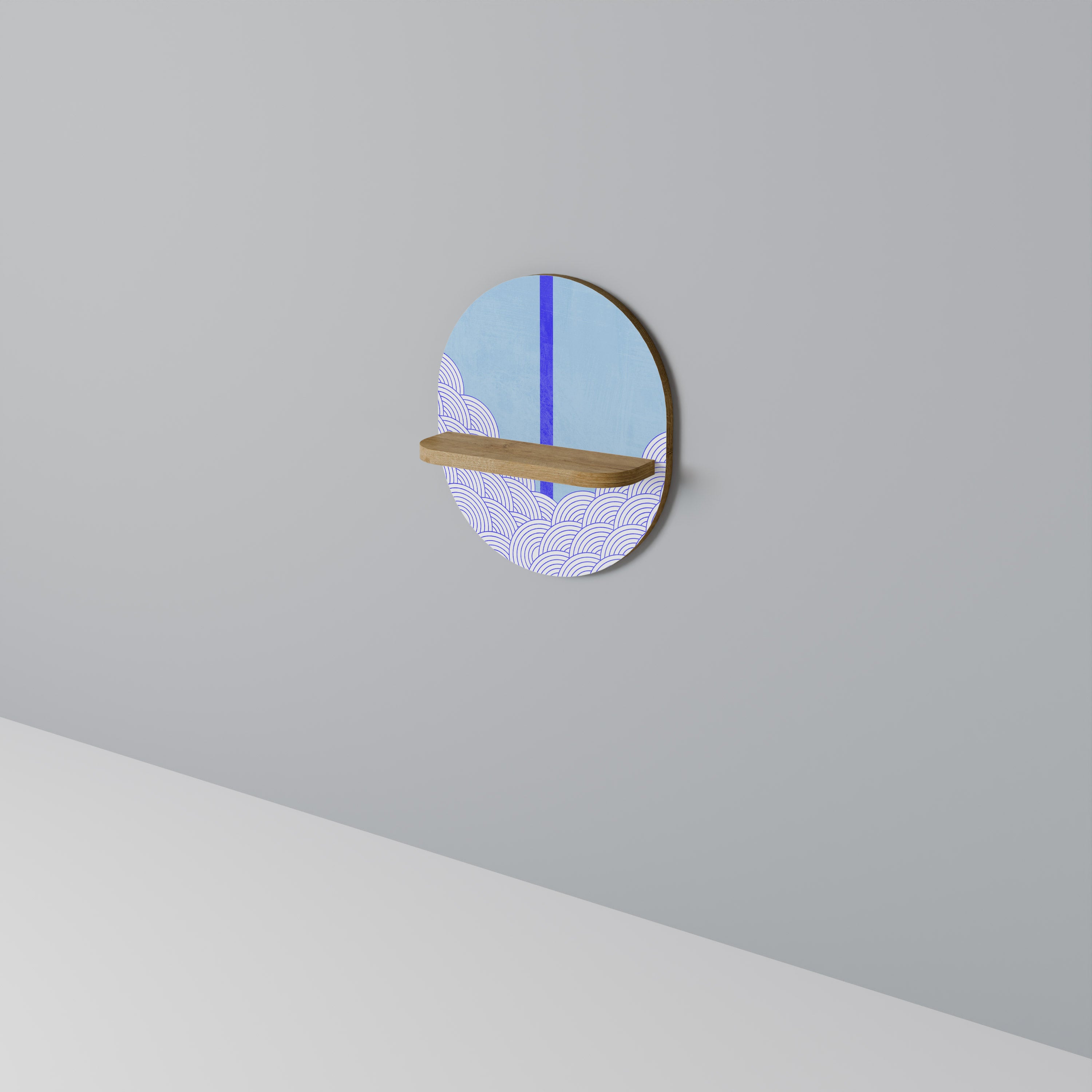 TIDAL STRIPE Estante Artístico