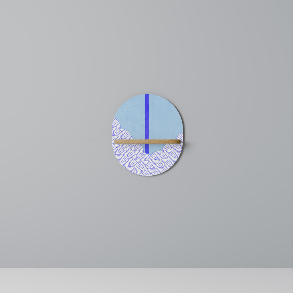 TIDAL STRIPE Decorative Art Shelf