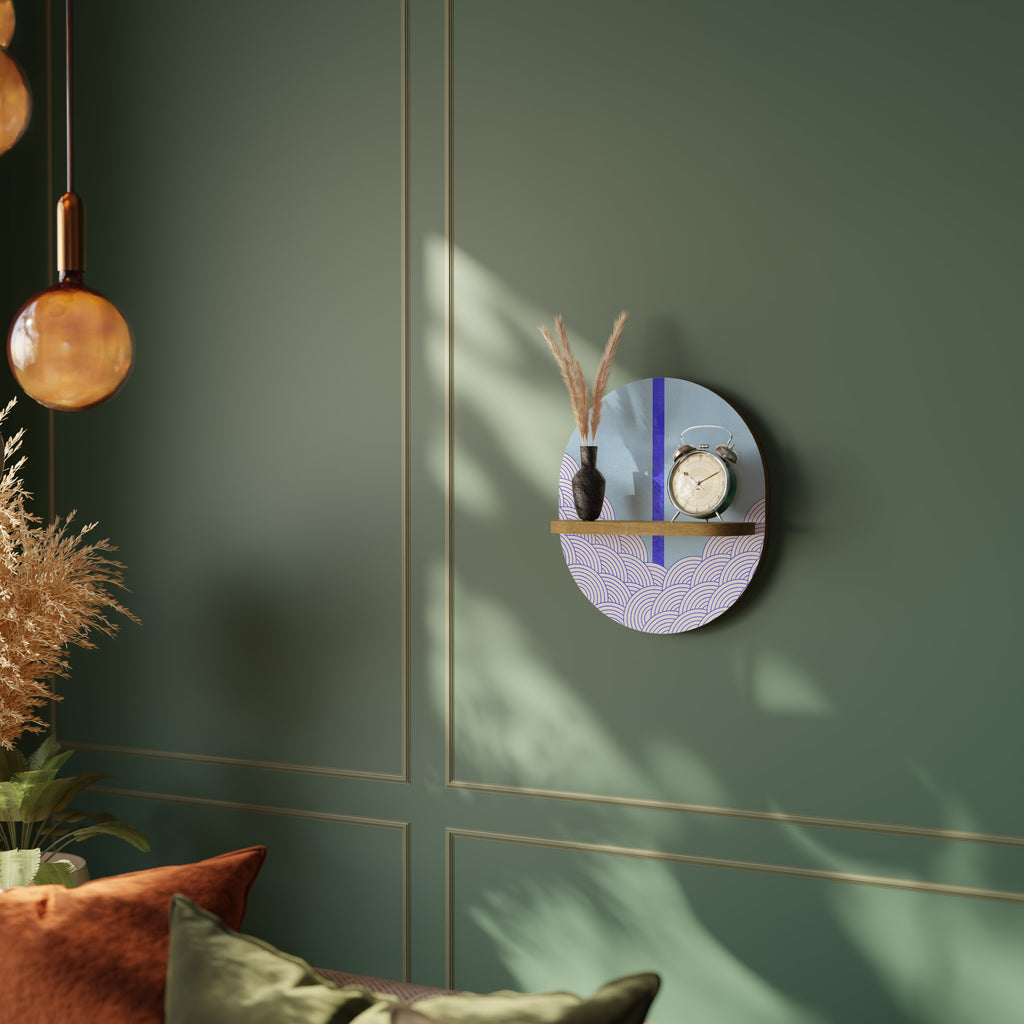 TIDAL STRIPE Decorative Art Shelf