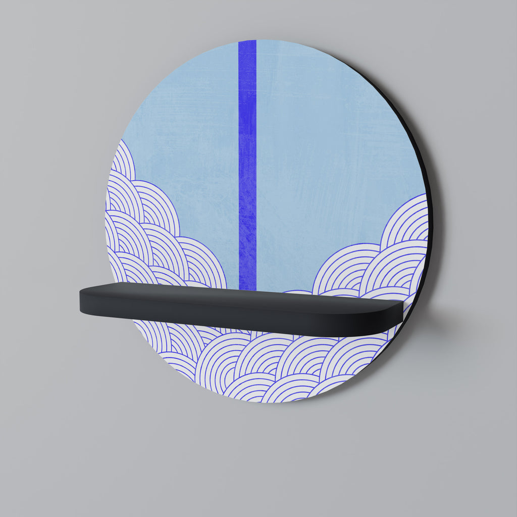 TIDAL STRIPE Decorative Art Shelf