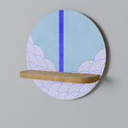 TIDAL STRIPE Decorative Art Shelf