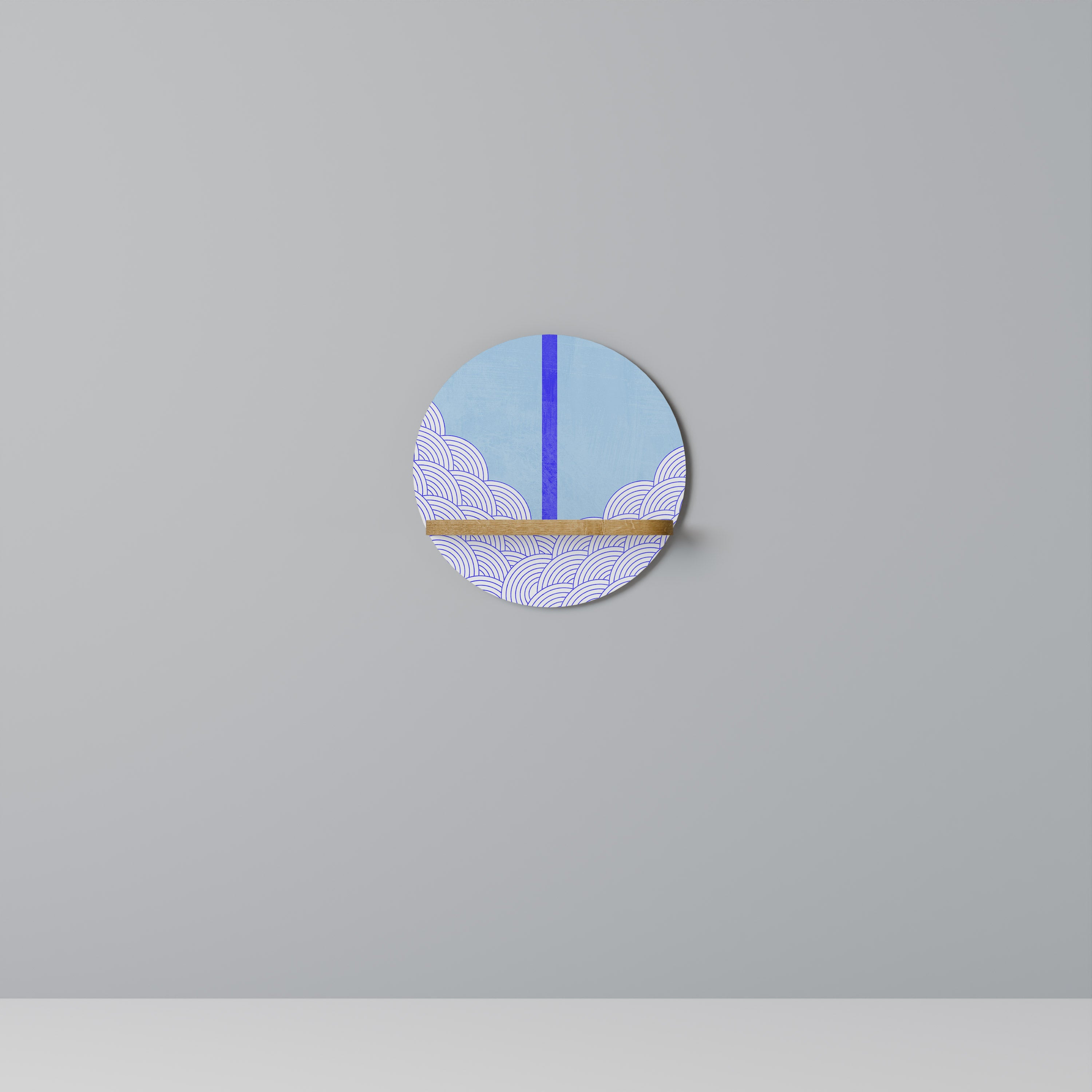 TIDAL STRIPE Decorative Art Shelf