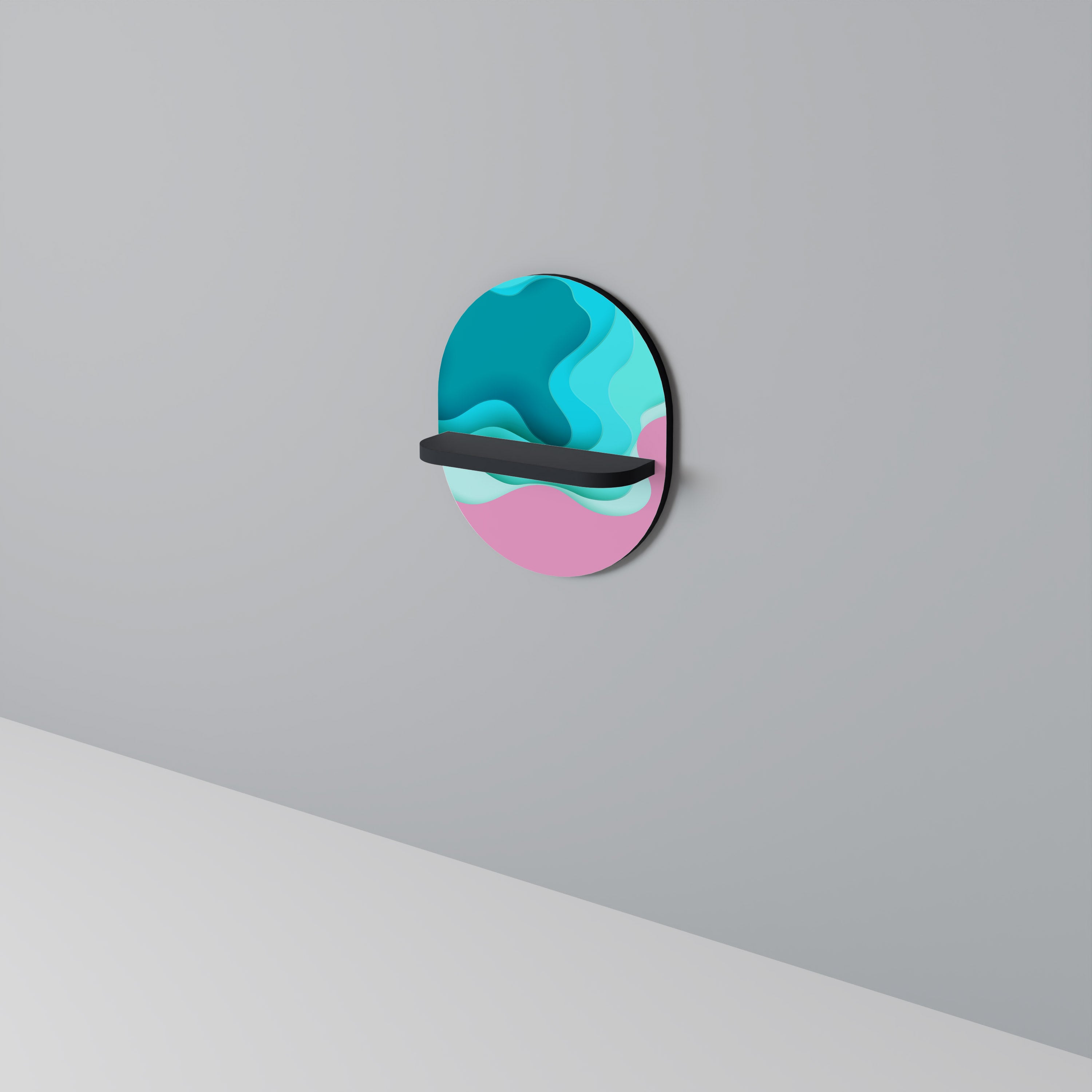 CYANIC ABYSS Estante Artístico