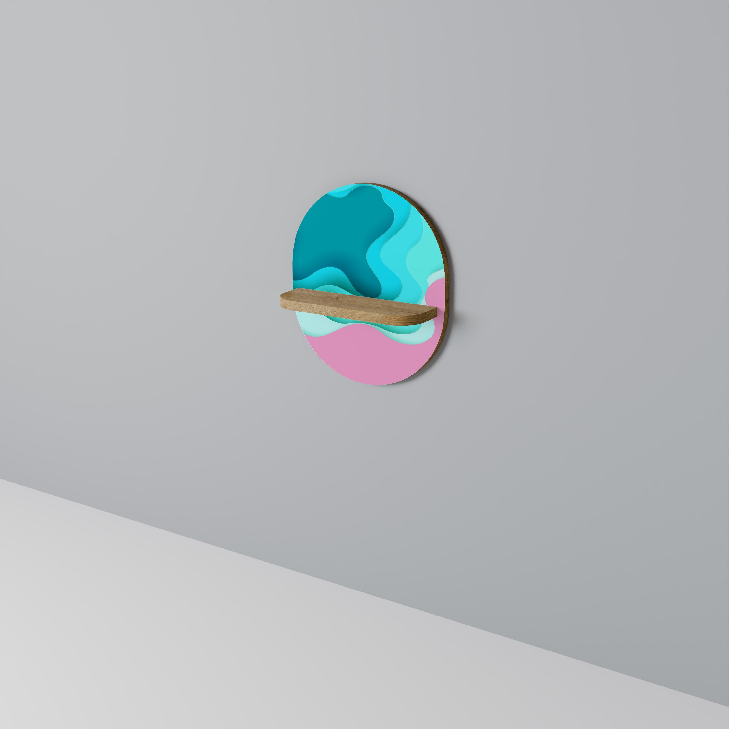 CYANIC ABYSS Estante Artístico