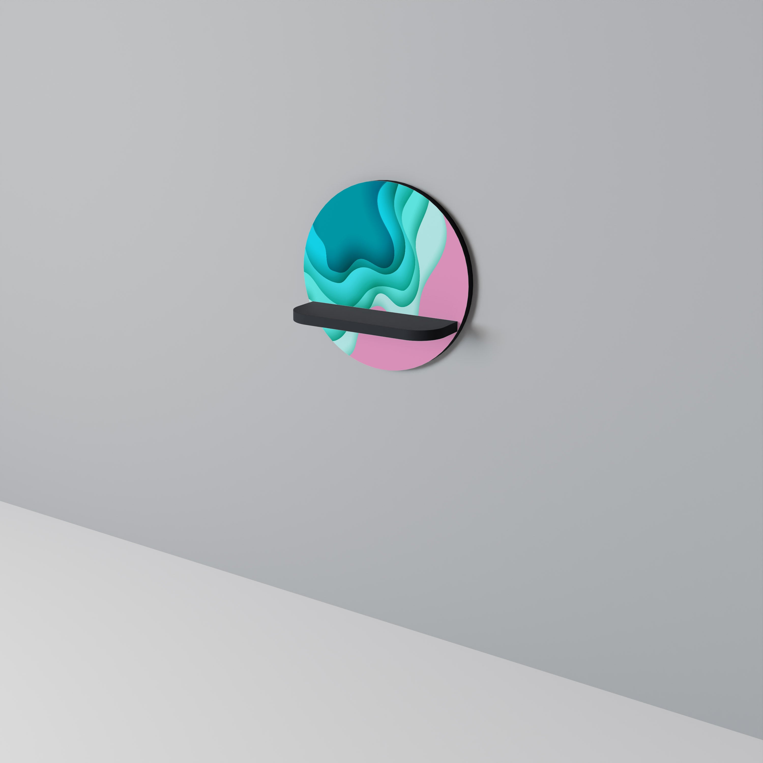 CYANIC ABYSS Estante Artístico