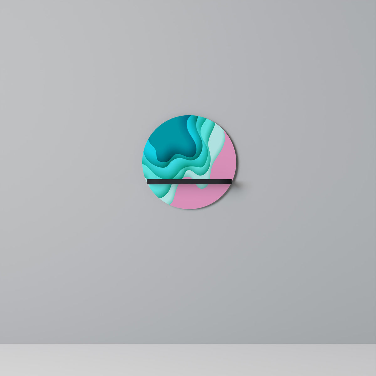 CYANIC ABYSS Prateleira Artística