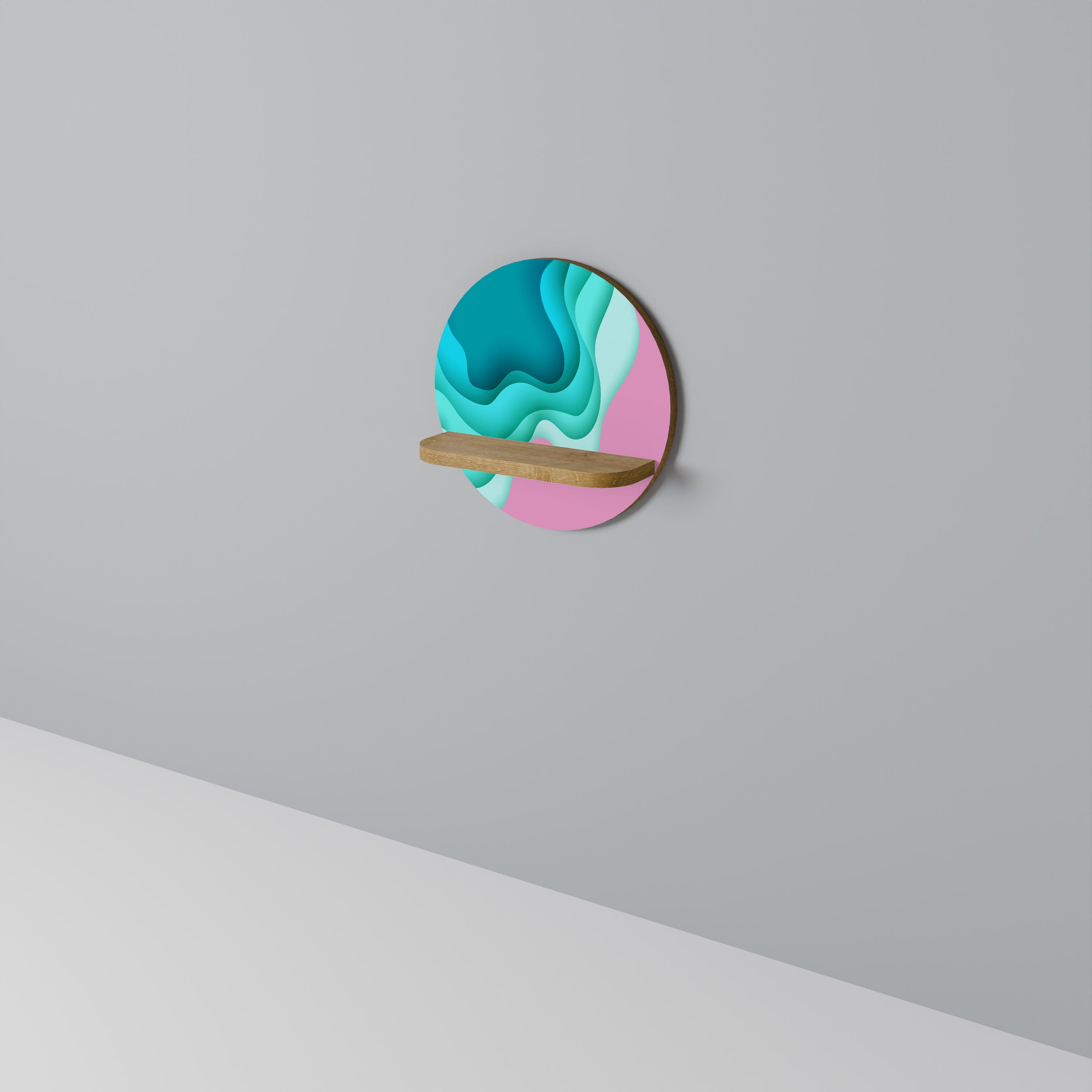 CYANIC ABYSS Estante Artístico