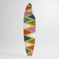 COLORFUL TRIANGLES Vinilo decorativo de tabla de surf