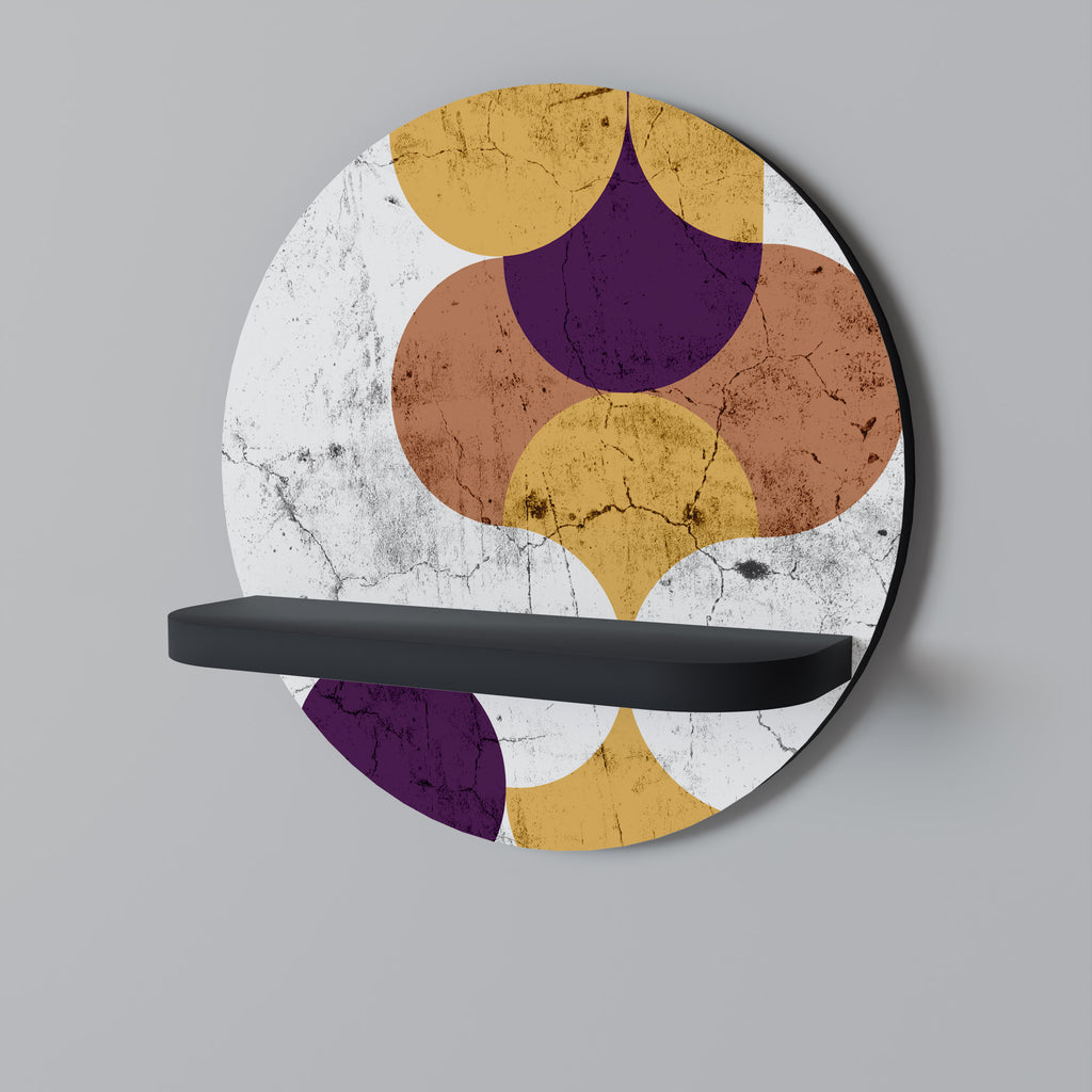 CRACKED GEOMETRY Decorative Art Shelf