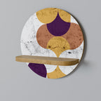 CRACKED GEOMETRY Decorative Art Shelf