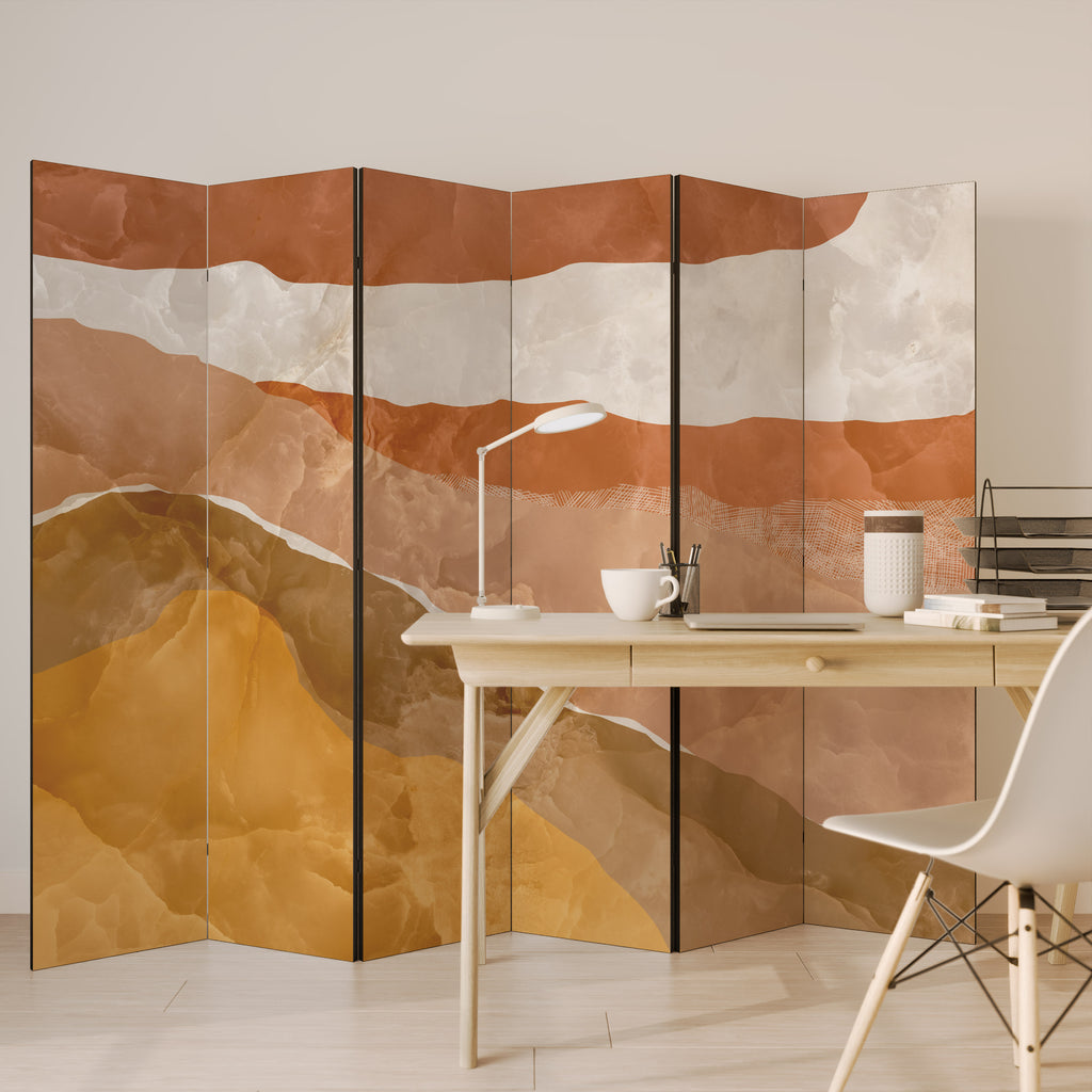 SANDHILLS SPLENDOUR 6-Panel Room Divider