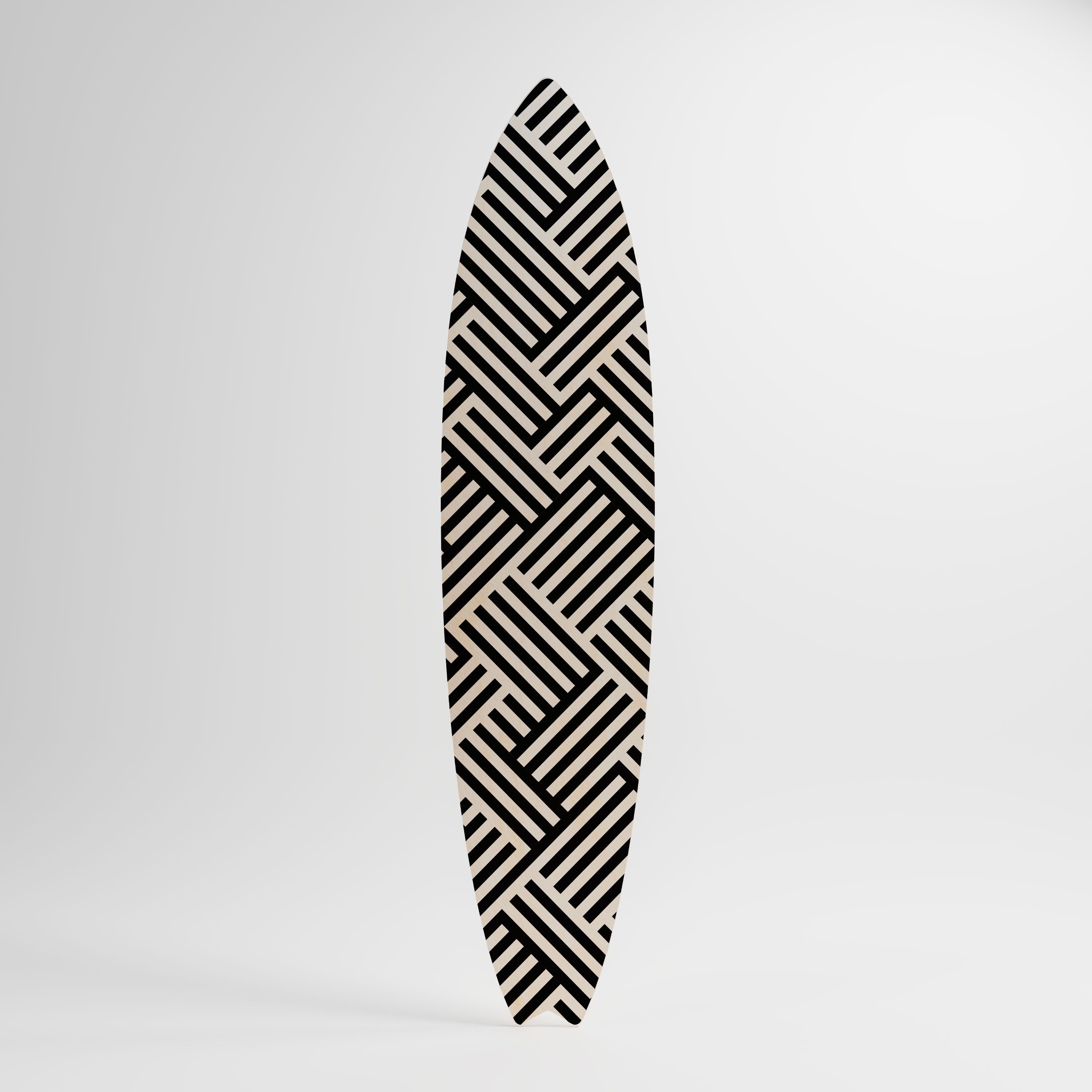 TEMPORARY SEQUENCE Panel decorativo de tabla de surf