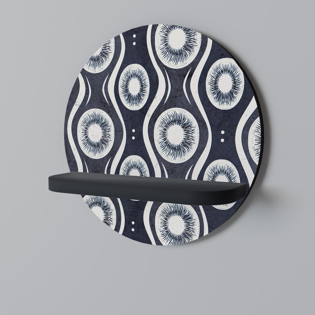 GRAPHITE EYES Decorative Art Shelf