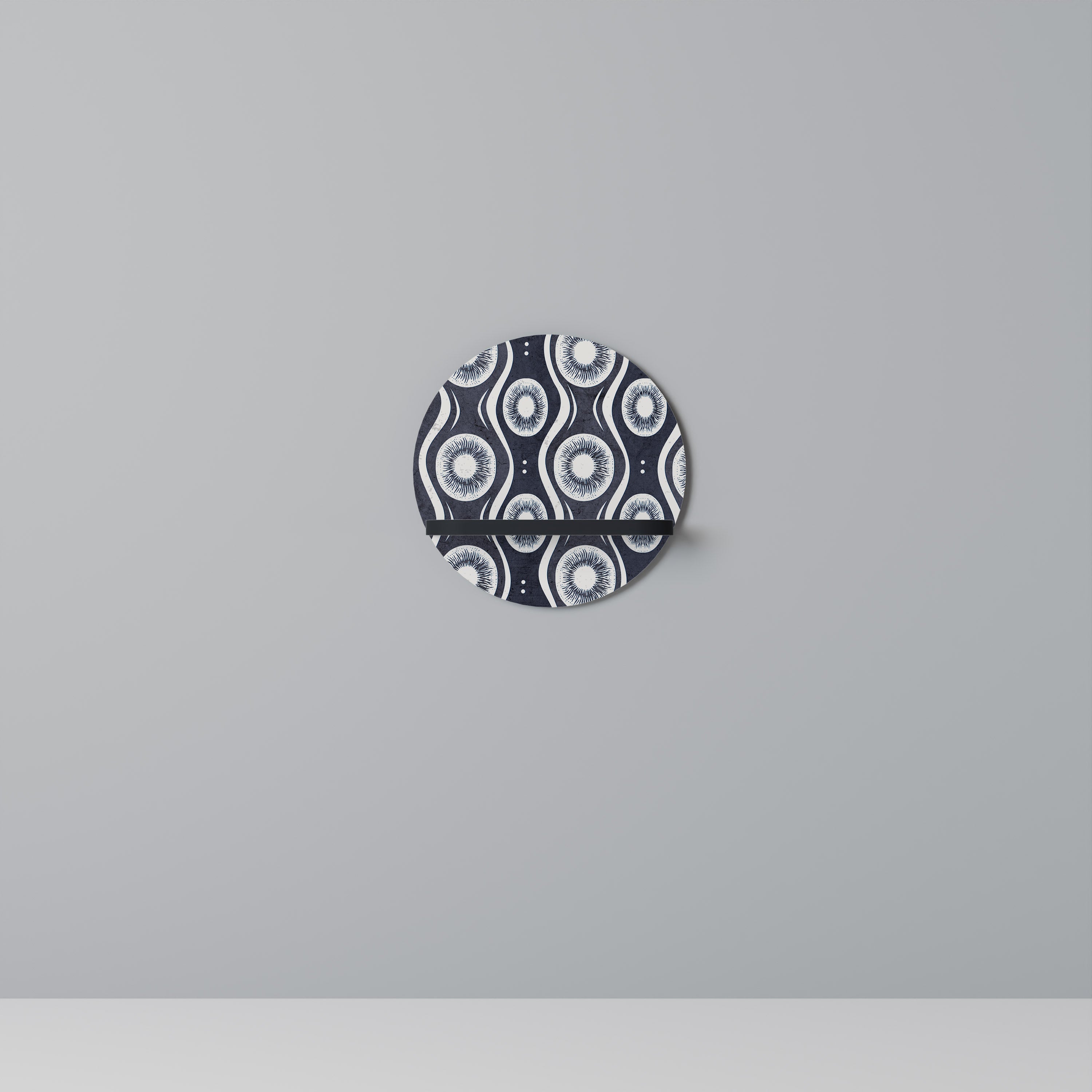 GRAPHITE EYES Decorative Art Shelf