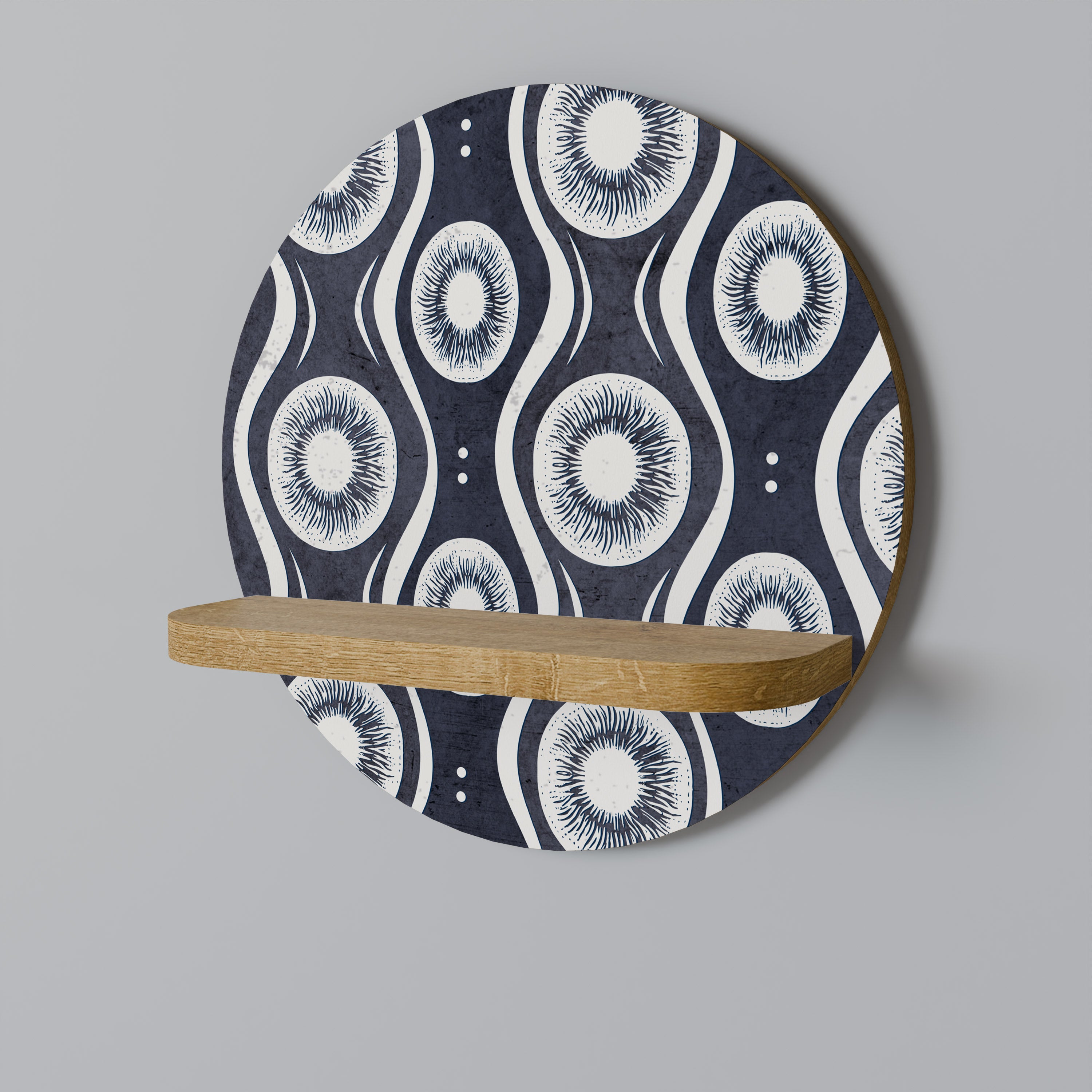 GRAPHITE EYES Decorative Art Shelf