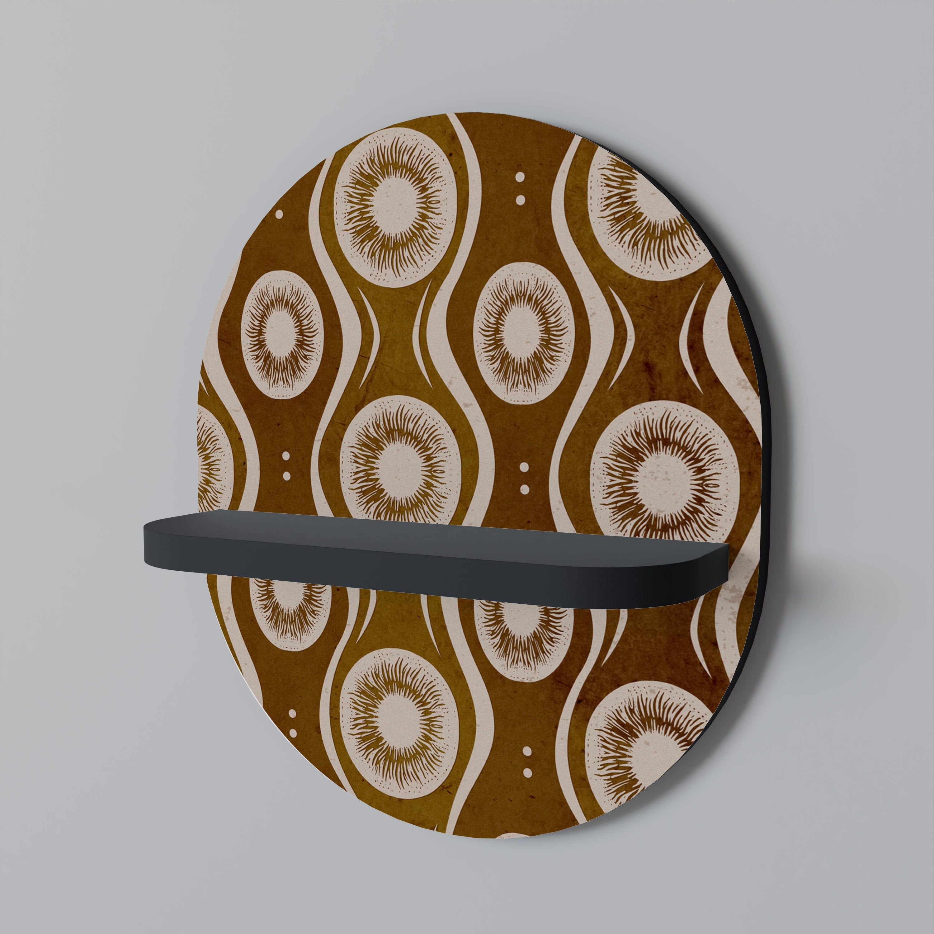 BROWN EYES Decorative Art Shelf