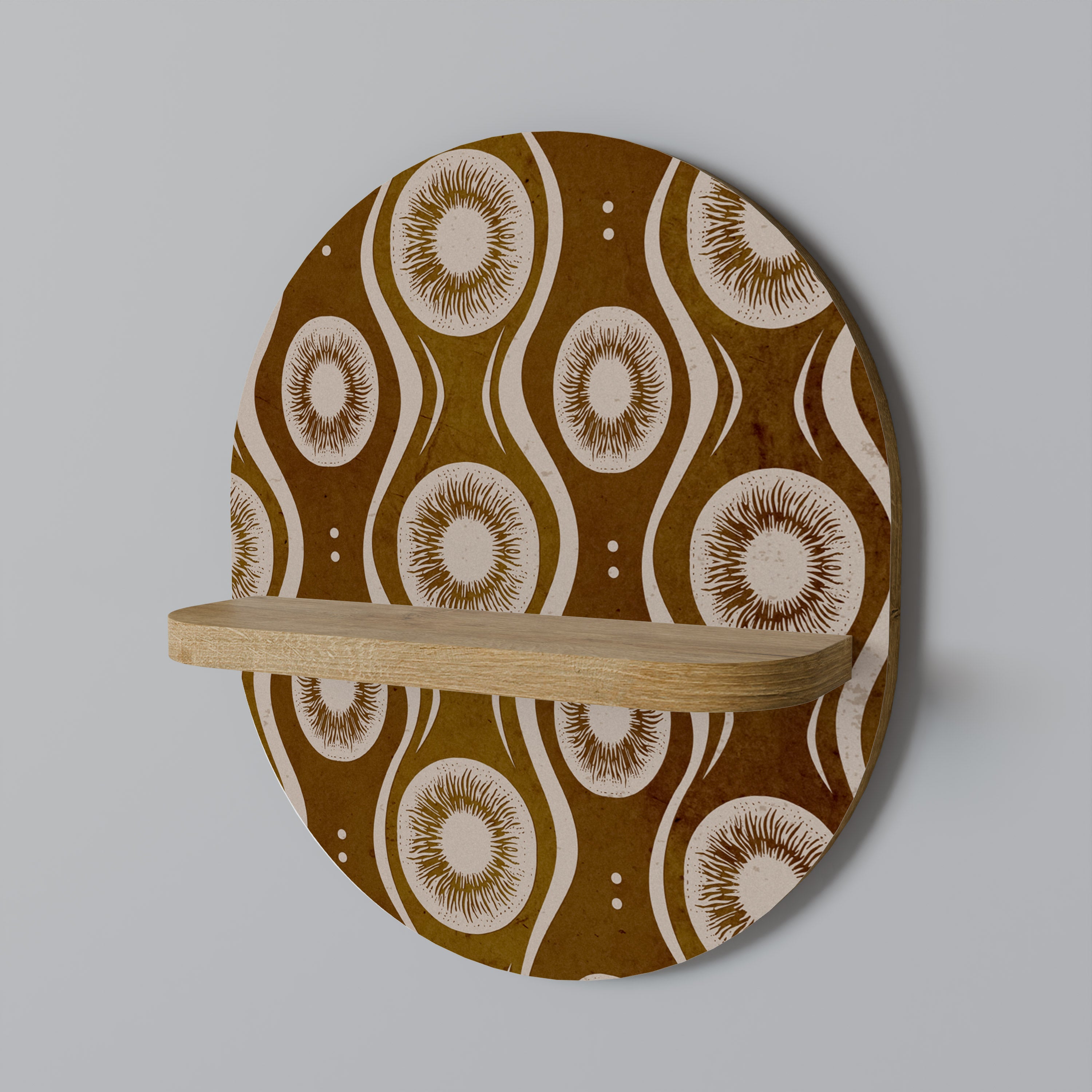 BROWN EYES Decorative Art Shelf