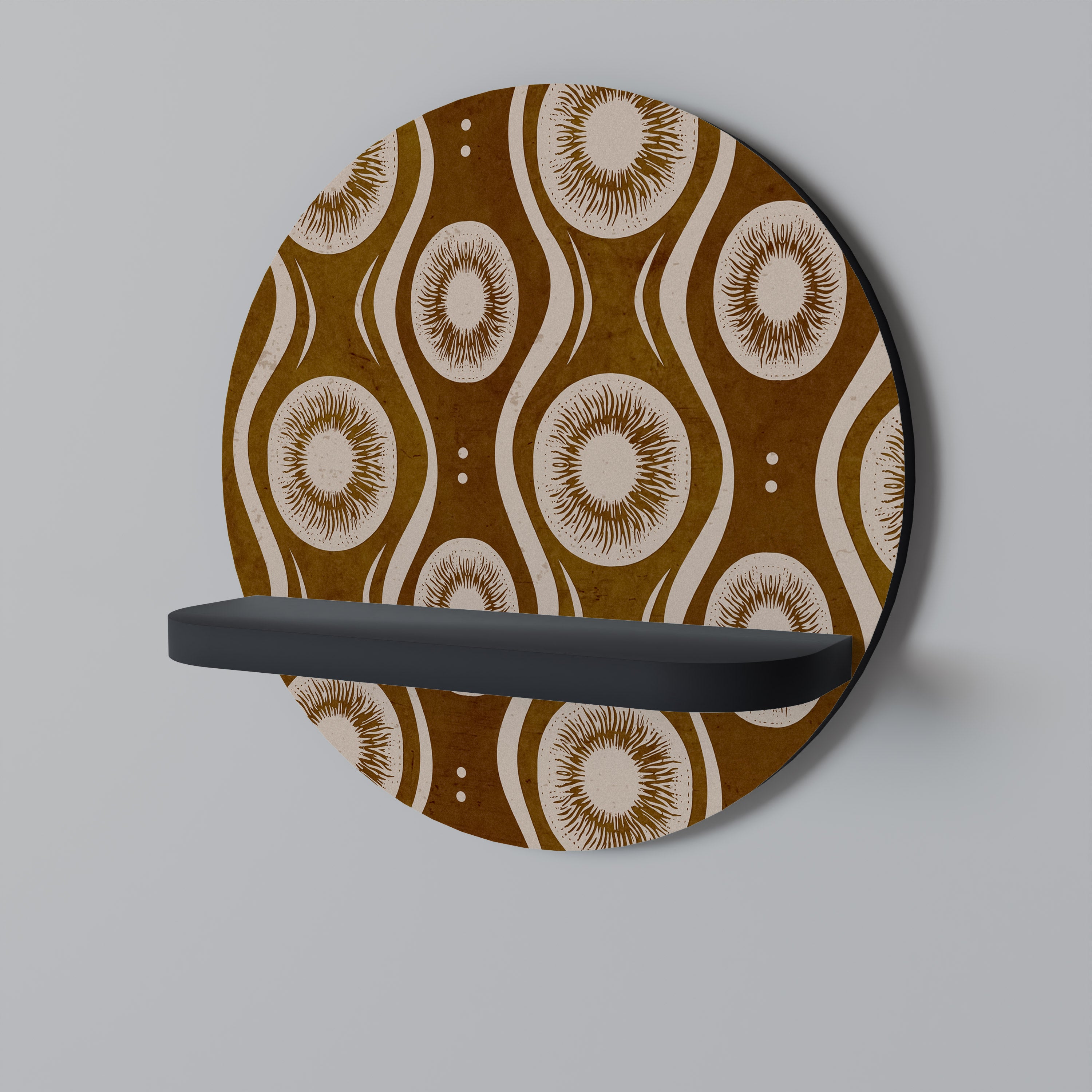 BROWN EYES Decorative Art Shelf