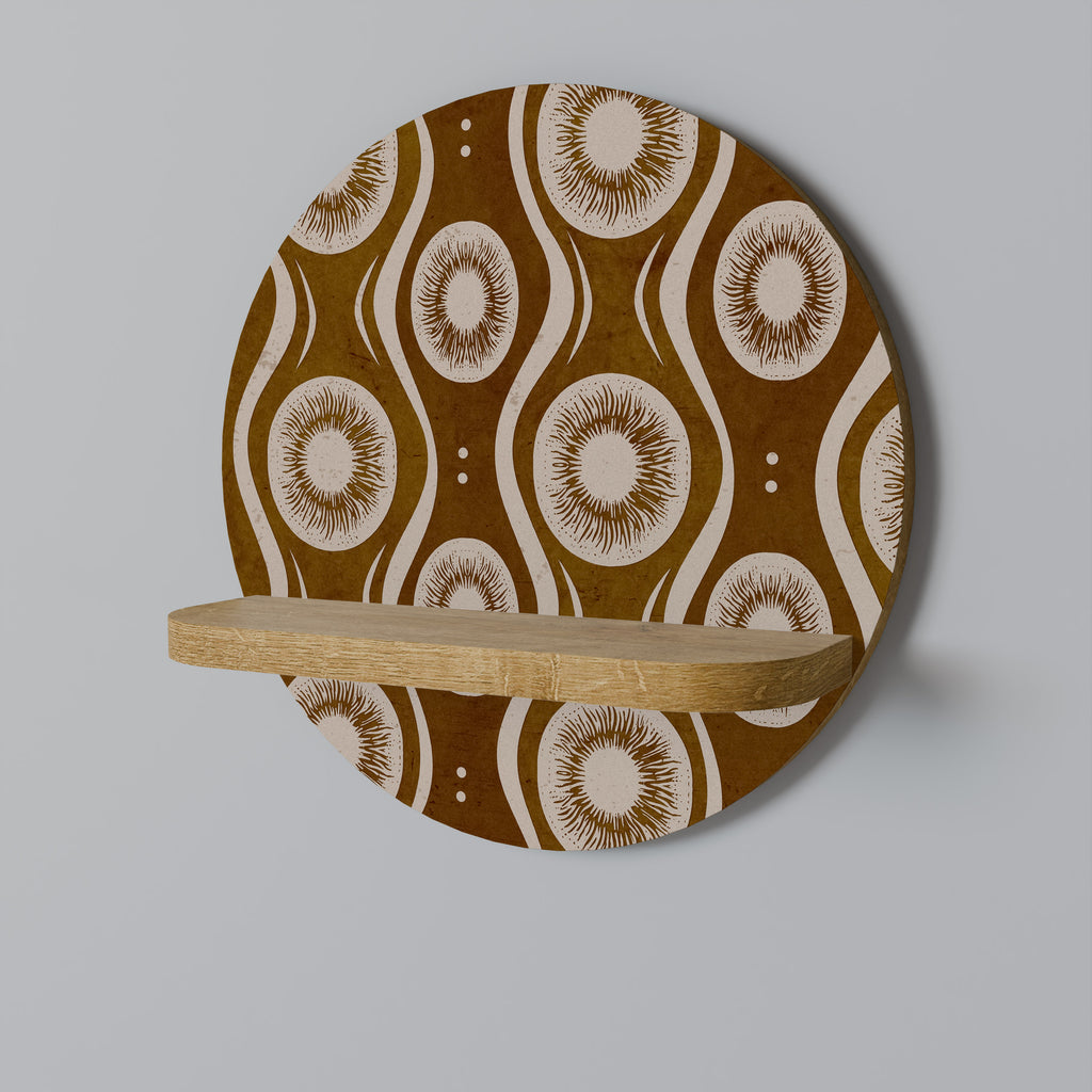 BROWN EYES Decorative Art Shelf