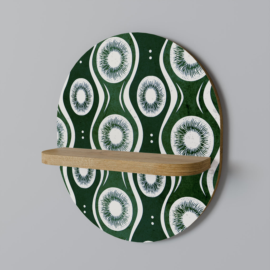 GREEN EYES Decorative Art Shelf
