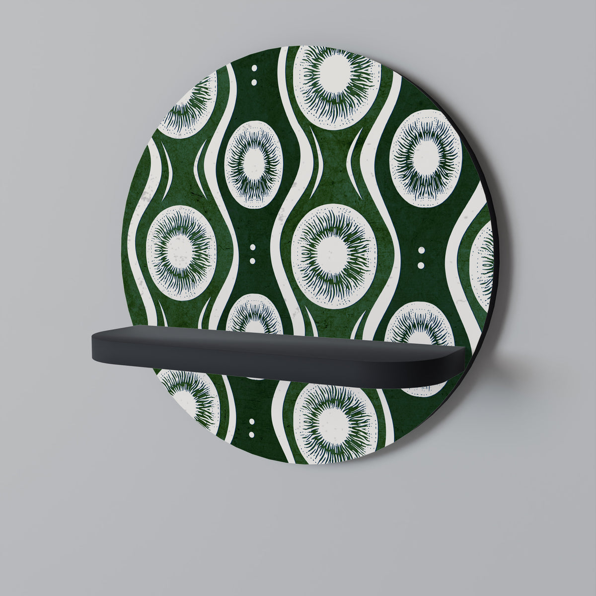 GREEN EYES Art Shelf