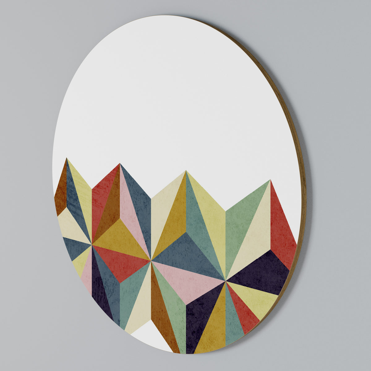 TESSELATE TREASURES Kulatá nástěnná dekorace