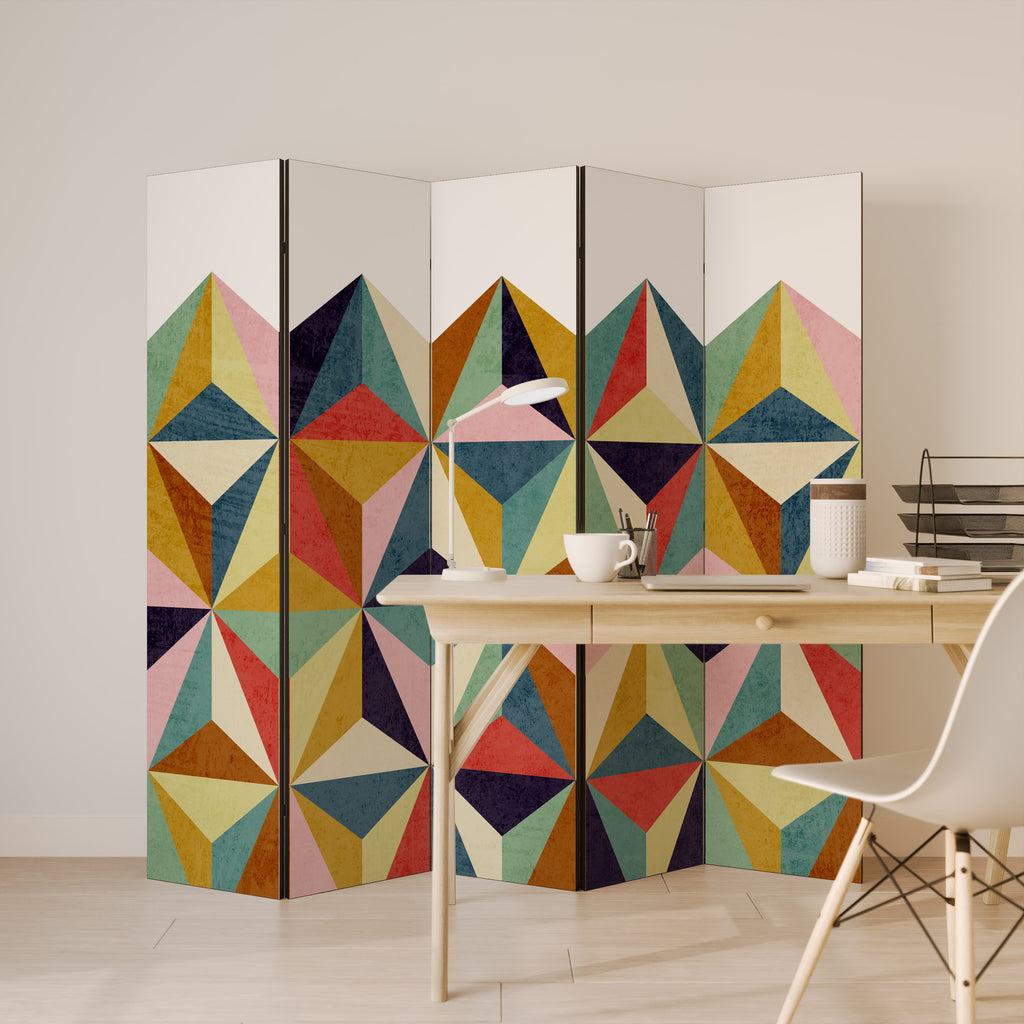 TESSELATE TREASURES 5-teiliger Paravent