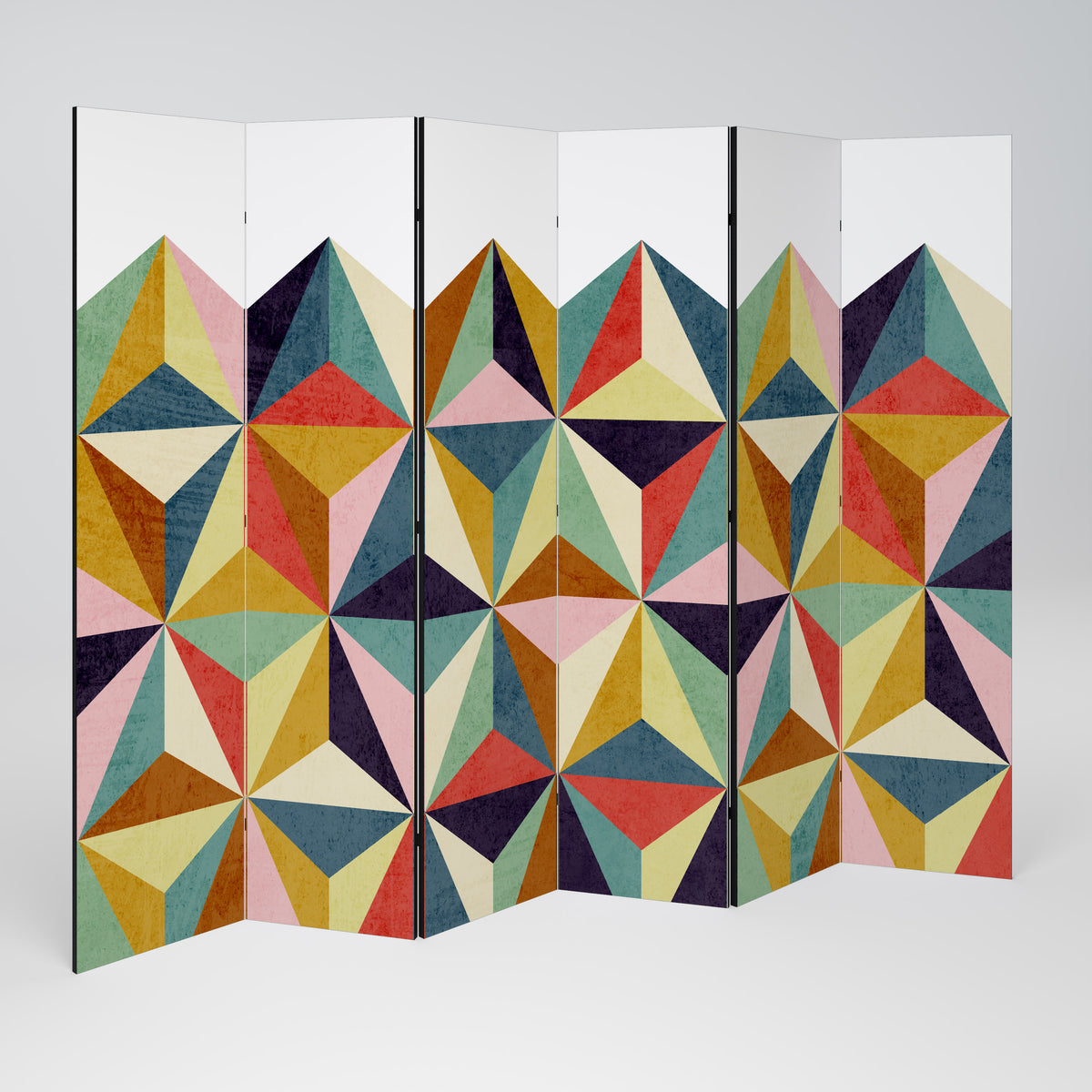 TESSELATE TREASURES 6-teiliger Paravent