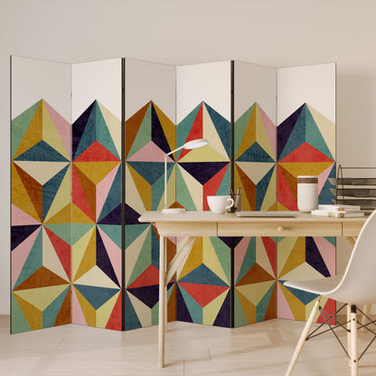 TESSELATE TREASURES 6-teiliger Paravent