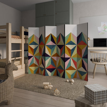 TESSELATE TREASURES 6-teiliger Paravent