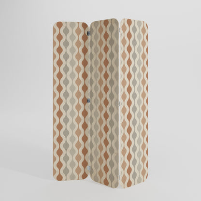 HAZY NOSTALGIA 3-Panel Plywood Room Divider