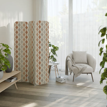 HAZY NOSTALGIA 3-Panel Plywood Room Divider