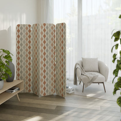 HAZY NOSTALGIA 4-Panel Plywood Room Divider