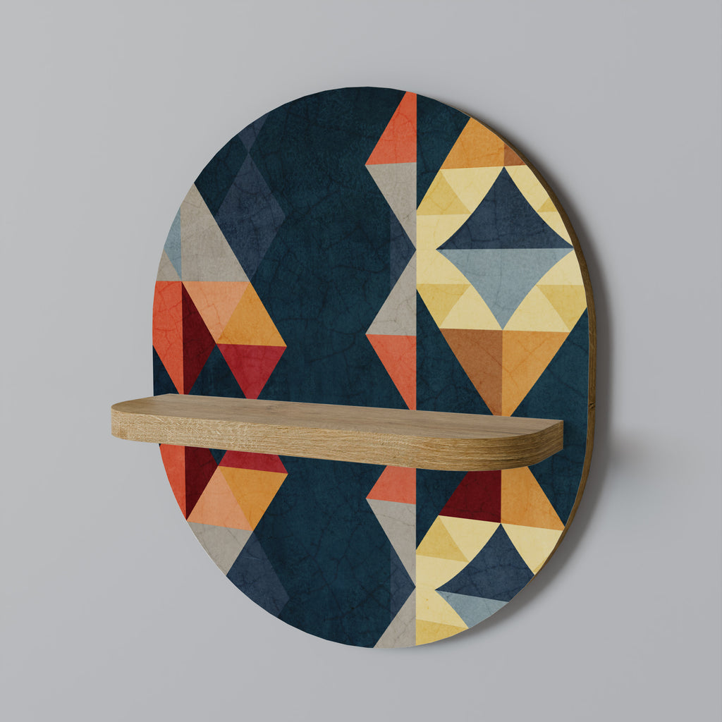 CRACKED ILLUSION Art Shelf