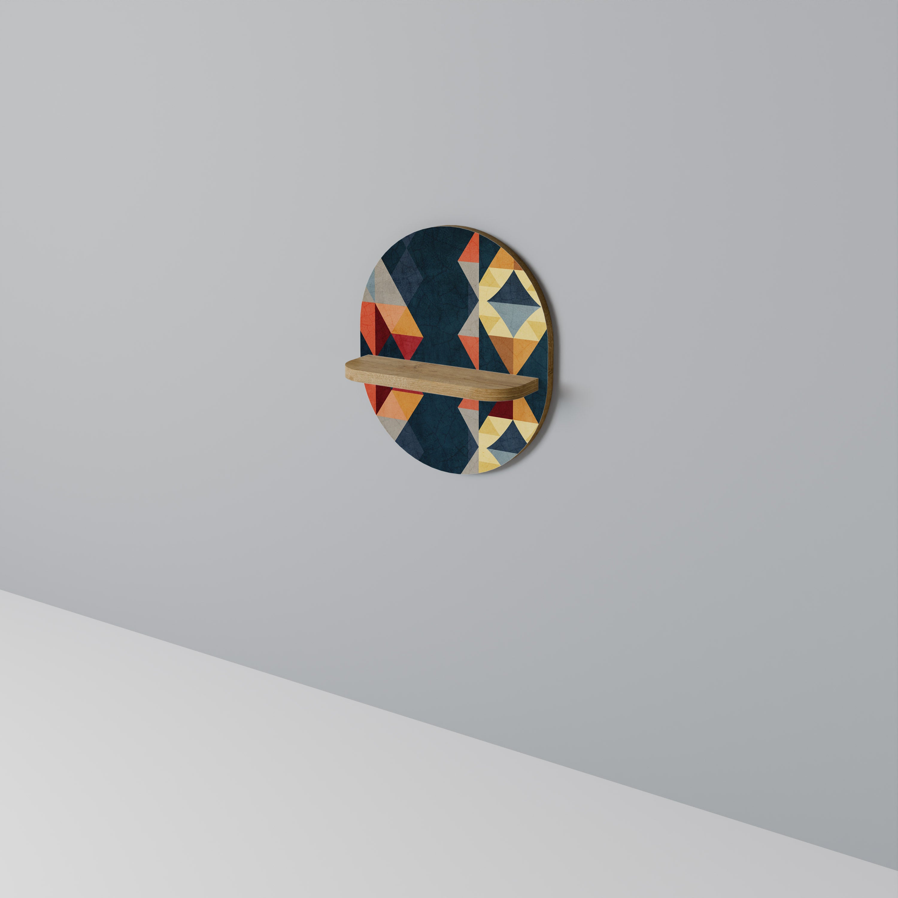 CRACKED ILLUSION Art Shelf